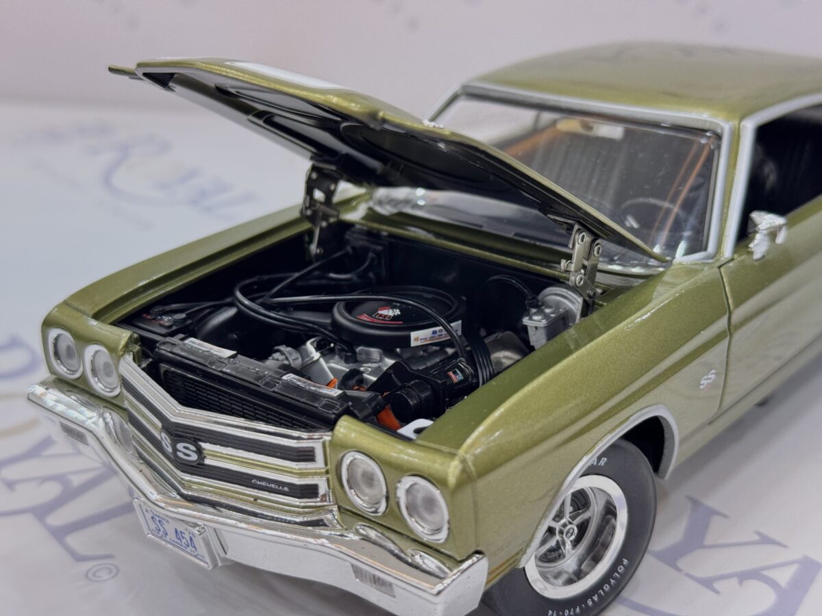 1970 Chevrolet Chevelle SS 454 Citrus Green Limited to 1500pc 1/18 - تصویر 5
