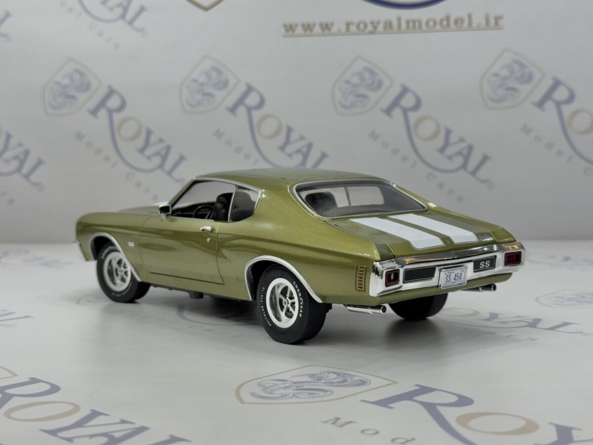 1970 Chevrolet Chevelle SS 454 Citrus Green Limited to 1500pc 1/18 - تصویر 2