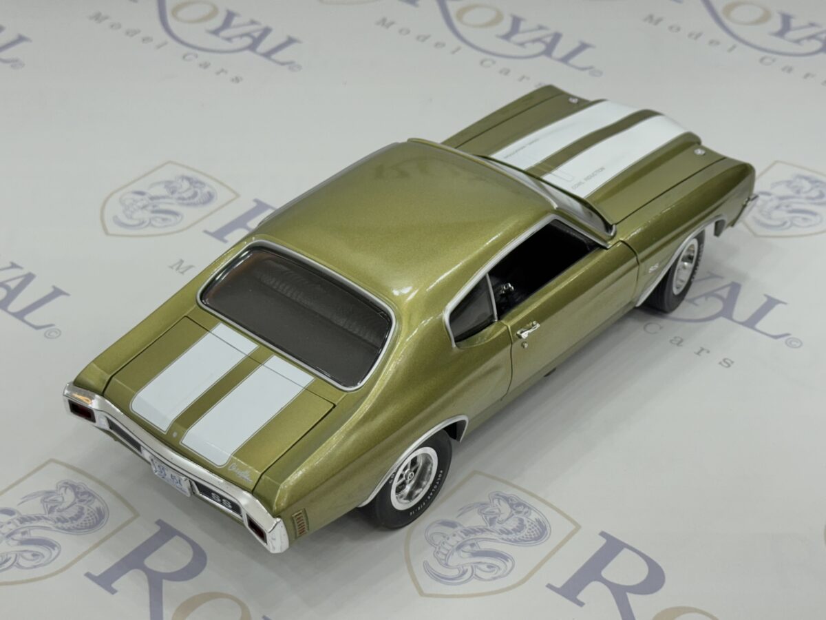 1970 Chevrolet Chevelle SS 454 Citrus Green Limited to 1500pc 1/18 - تصویر 3